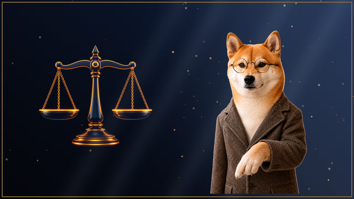 天秤を指し示す柴犬のイラスト・BigBossで水曜日にスワップが3日分発生する理由
