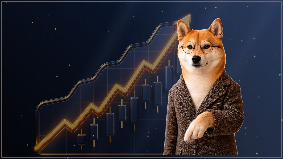 上昇チャートを指し示す柴犬のイラスト・BigBossのMT4で通貨ペアを追加して注文する操作