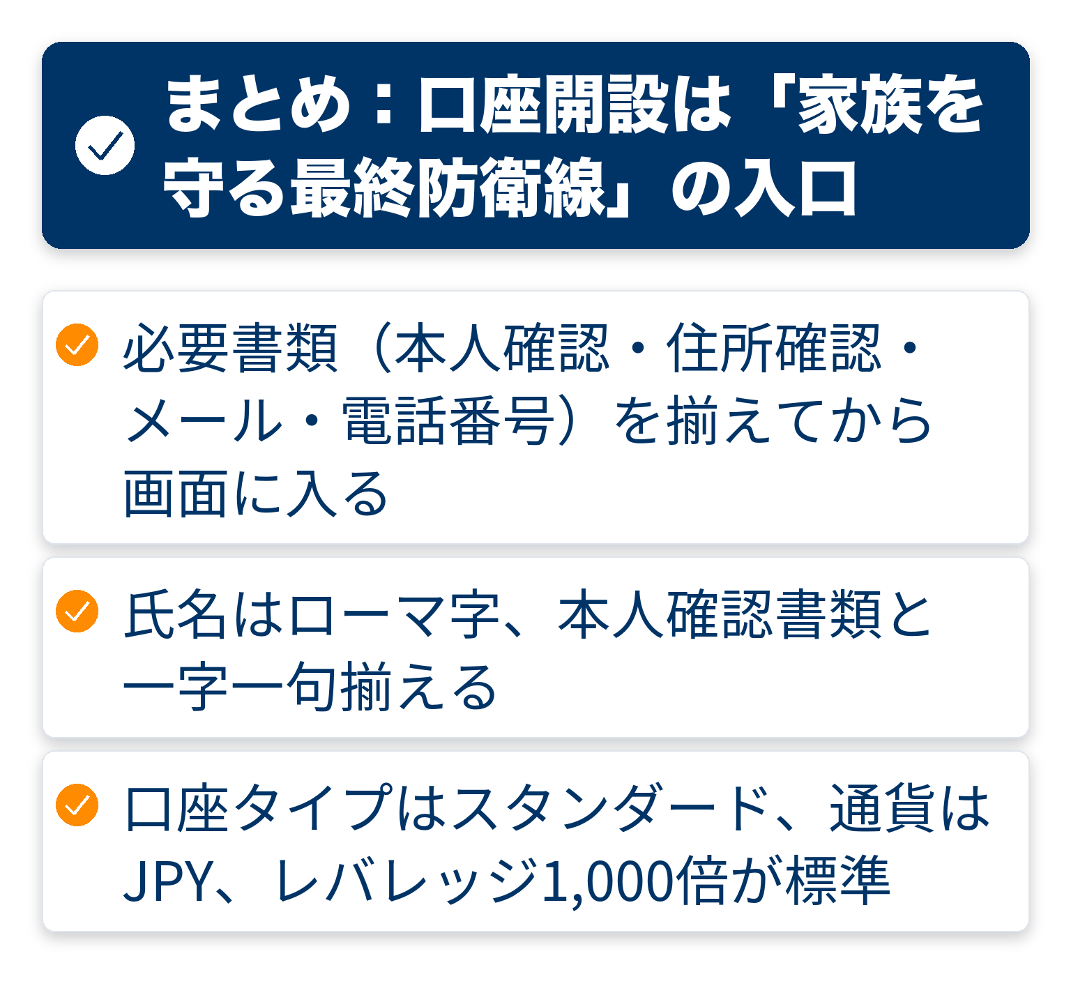 記事の要点をまとめたチェックリスト図解
