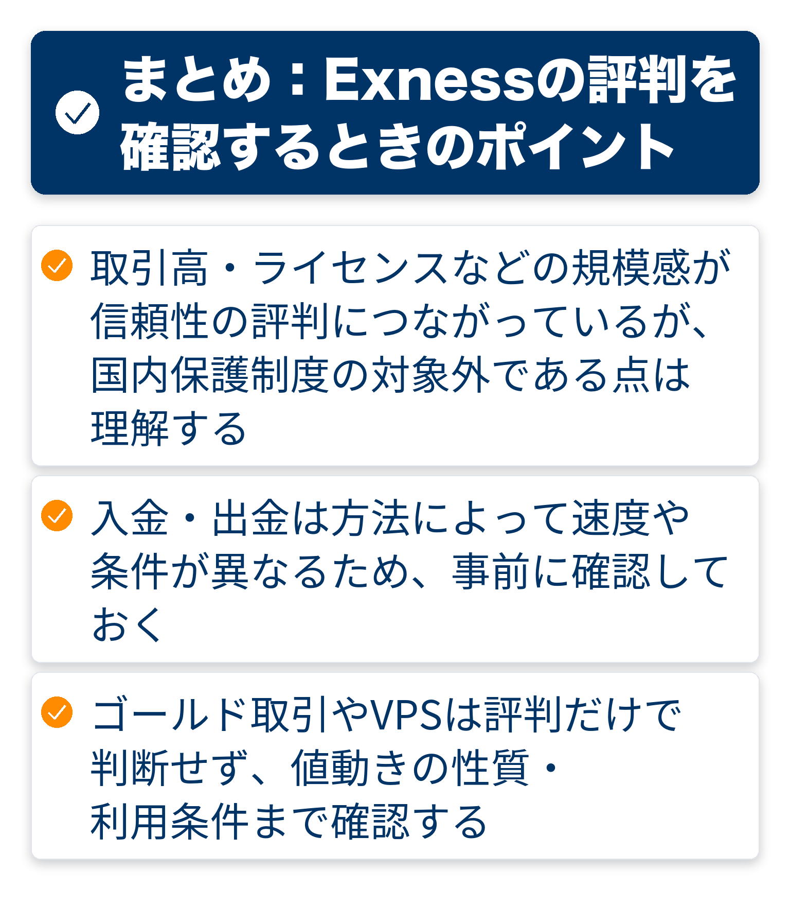 記事の要点をまとめたチェックリスト図解